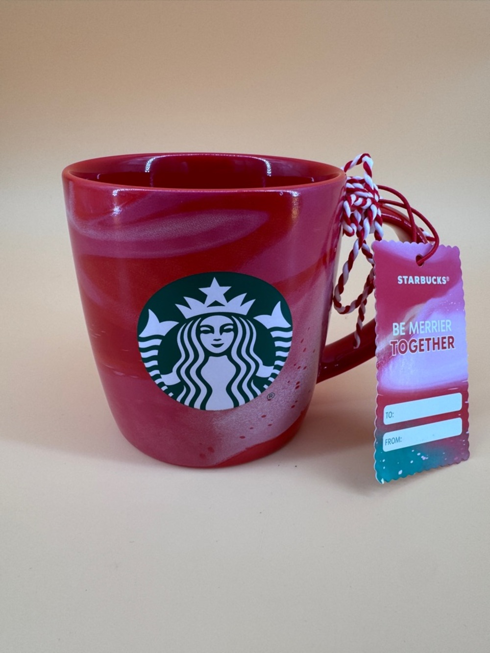 Starbucks Holiday 2024 11 fl oz Red Ceramic Coffee Mug Cup Christmas - Picture 9 of 11
